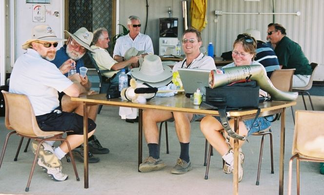 teams Briefing hard at Truscott Air Base 2006  